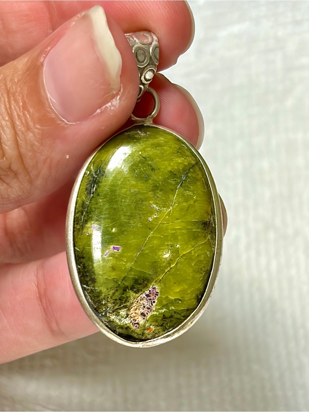 Atlantiscite 925 Silver Pendant